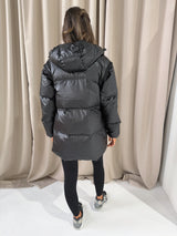 DISCOVERY 2 IN 1 DOWN FEATHER COAT / GILET - BLACK