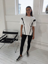 ACCELERATE OVERSIZED TEE - WHITE
