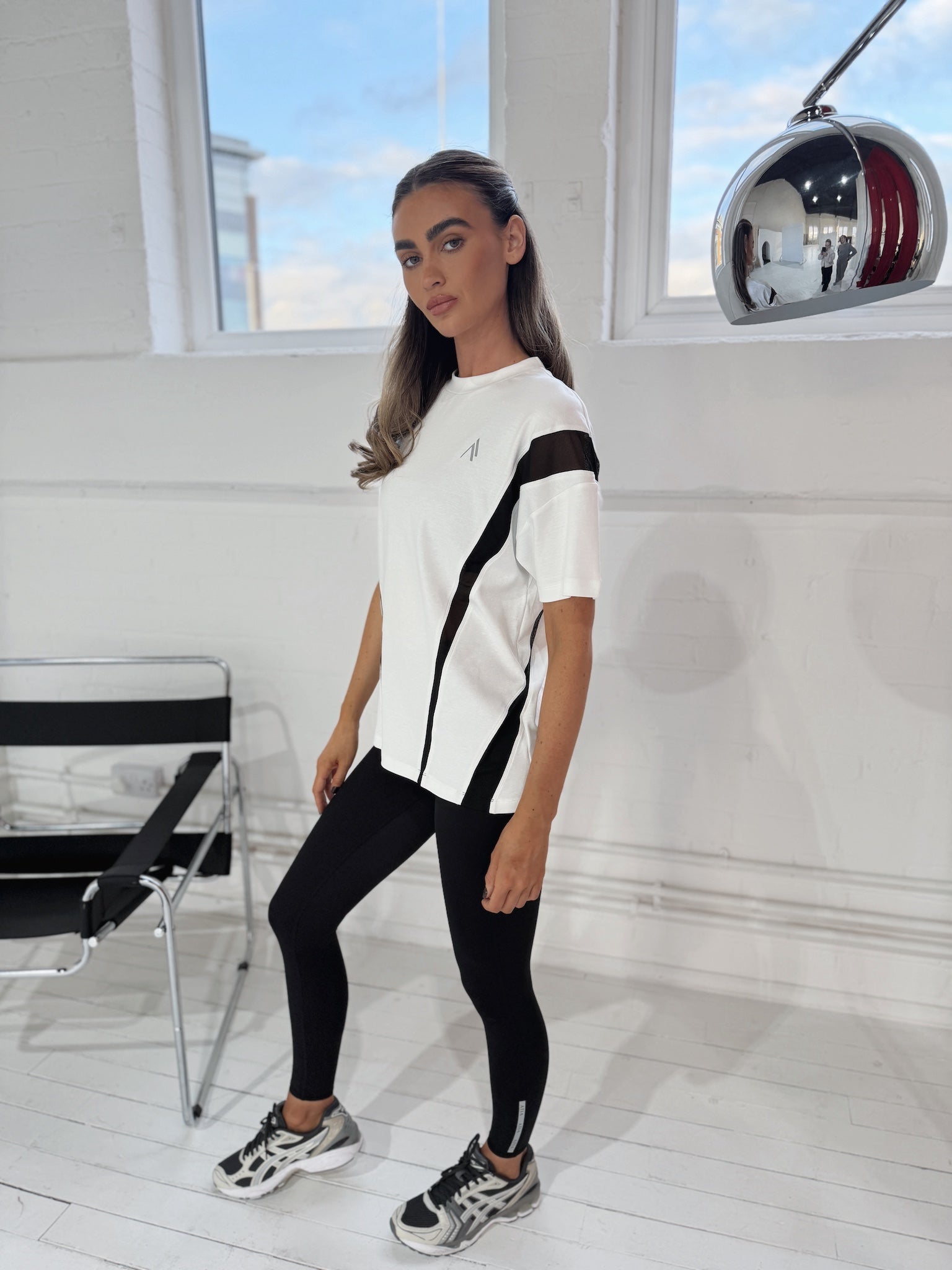 ACCELERATE OVERSIZED TEE - WHITE