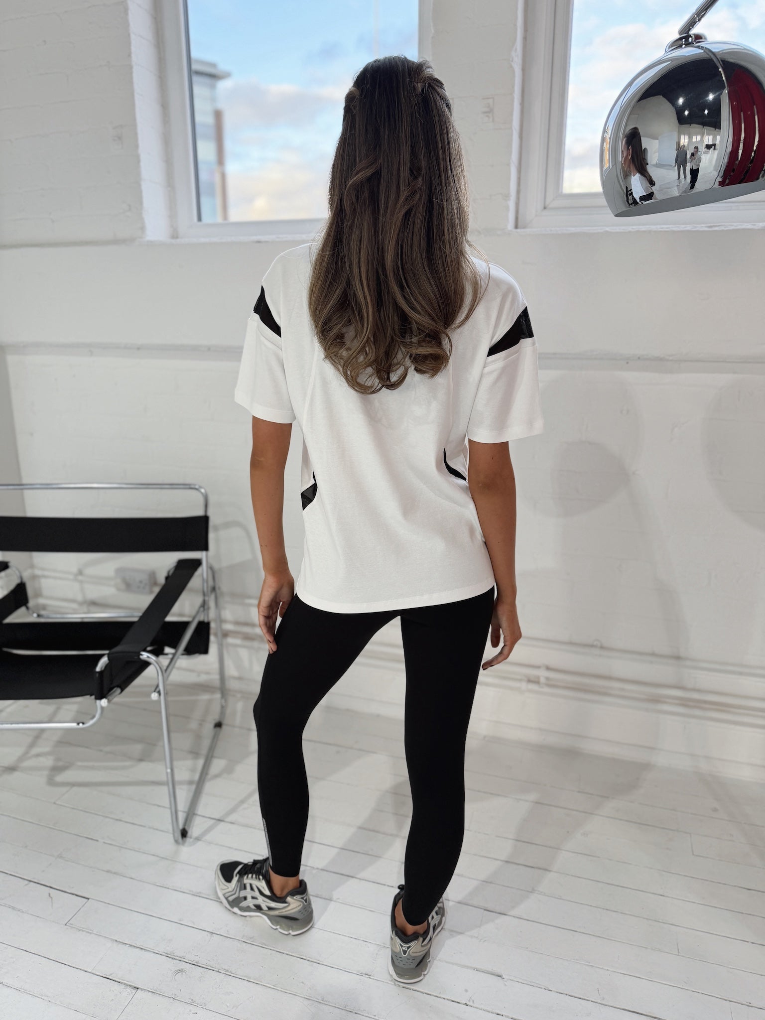ACCELERATE OVERSIZED TEE - WHITE