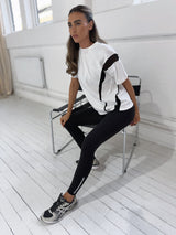 ACCELERATE OVERSIZED TEE - WHITE