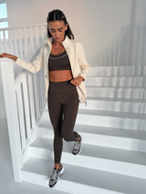 PREVAIL ZIP THROUGH JACKET - CREAM
