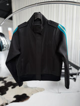 MOMENTUM TRACK JACKET - BLACK