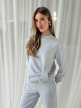 AIRE TUCK SWEATSHIRT - SHORE