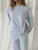 AIRE TUCK SWEATSHIRT - SHORE