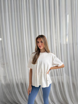 DREAMER OVERSIZED TEE - CLOUD