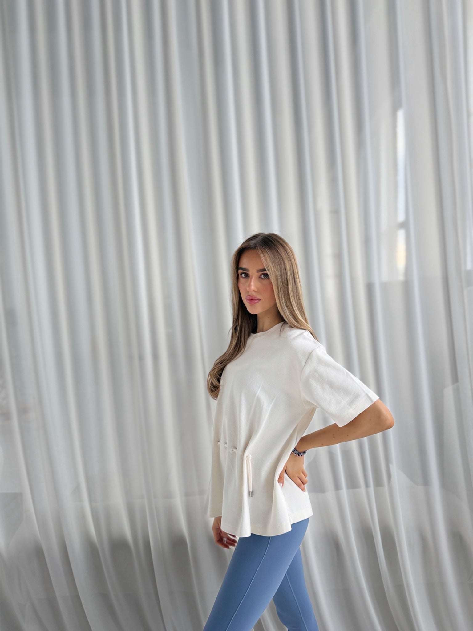 DREAMER OVERSIZED TEE - CLOUD