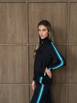 MOMENTUM TRACK JACKET - BLACK
