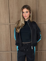 MOMENTUM TRACK JACKET - BLACK