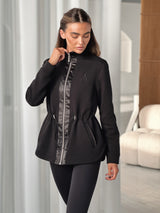 PREVAIL ZIP THROUGH JACKET - BLACK