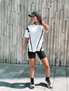 ACCELERATE OVERSIZED TEE - WHITE